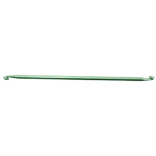 Susan Bates 10"/25 cm 4.00 mm/US G 6 Silvalume Double-End Crochet Hook